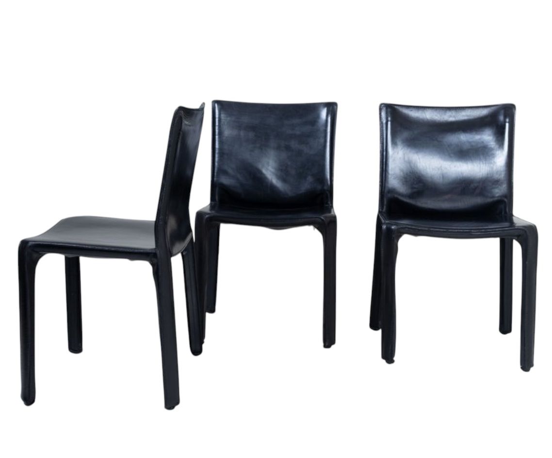 Cassina Sedie: Cassina Cab 412 Mario Bellini Black 8P. available – Usato da Genève venduto da aspaklariacollection 6