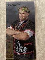 Signierte Autogrammkarte Roth Tim mit Lorbeerkranz