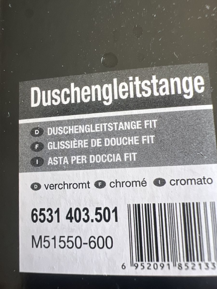 Alterna Soffioni doccia: Duschengleitstange Alterna 60cm chrom – Nuovo e nell'imballaggio originale da Wetzikon ZH venduto da TolleAussicht 1