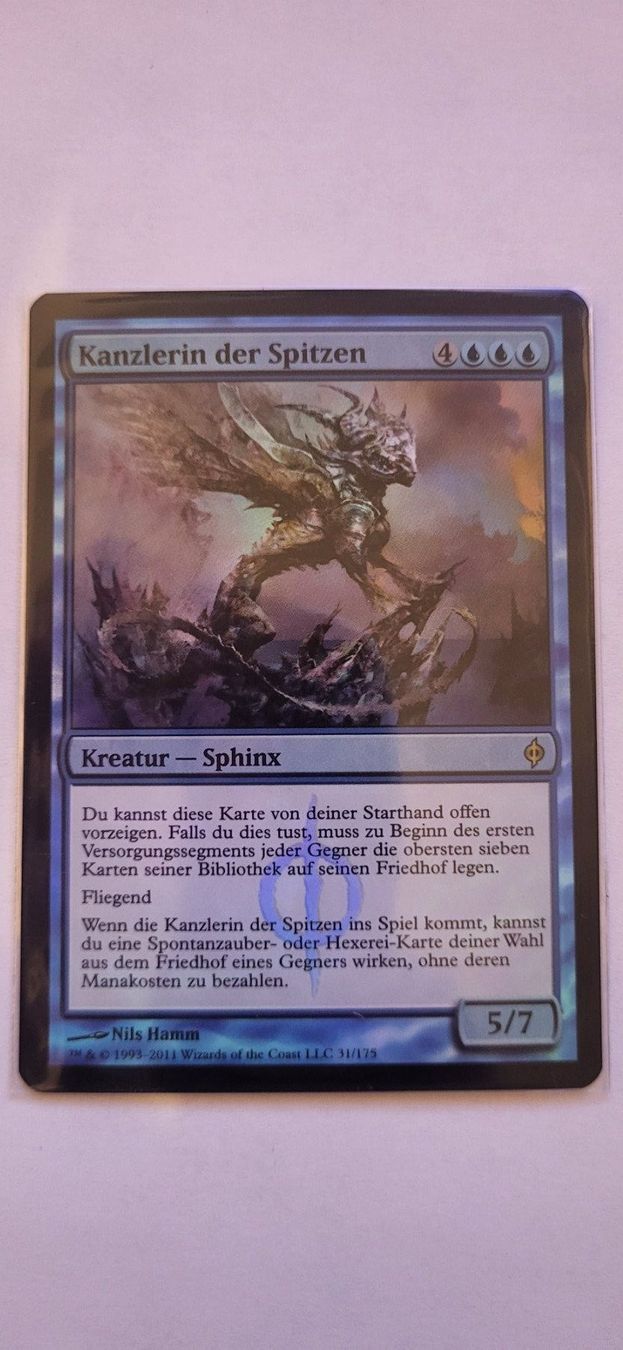 Magic The Gathering Carte collezionabili: MTG - Kanzlerin der Spitzen – Usato da Münsingen venduto da Heroism2010