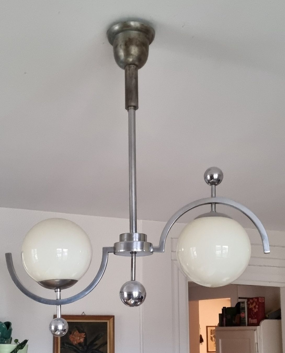 Lampadari & plafoniere: Original Art Deco Deckenlampe Kugellampe – Usato da Murg venduto da BocaChica1953