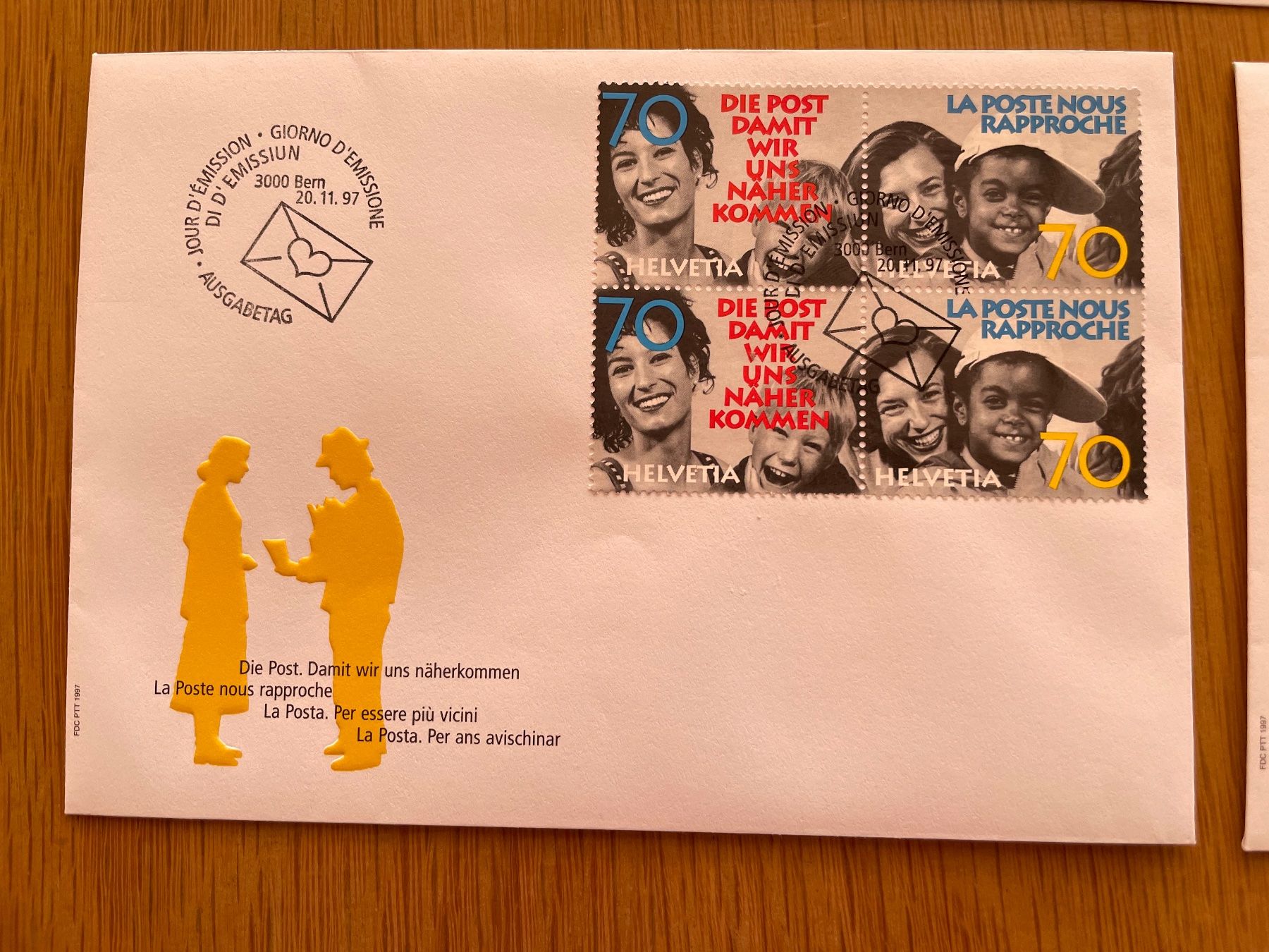 Tous les timbres: 3 doc. différents, 1er j. – D'occasion à Sonceboz-Sombeval par Comment2 2