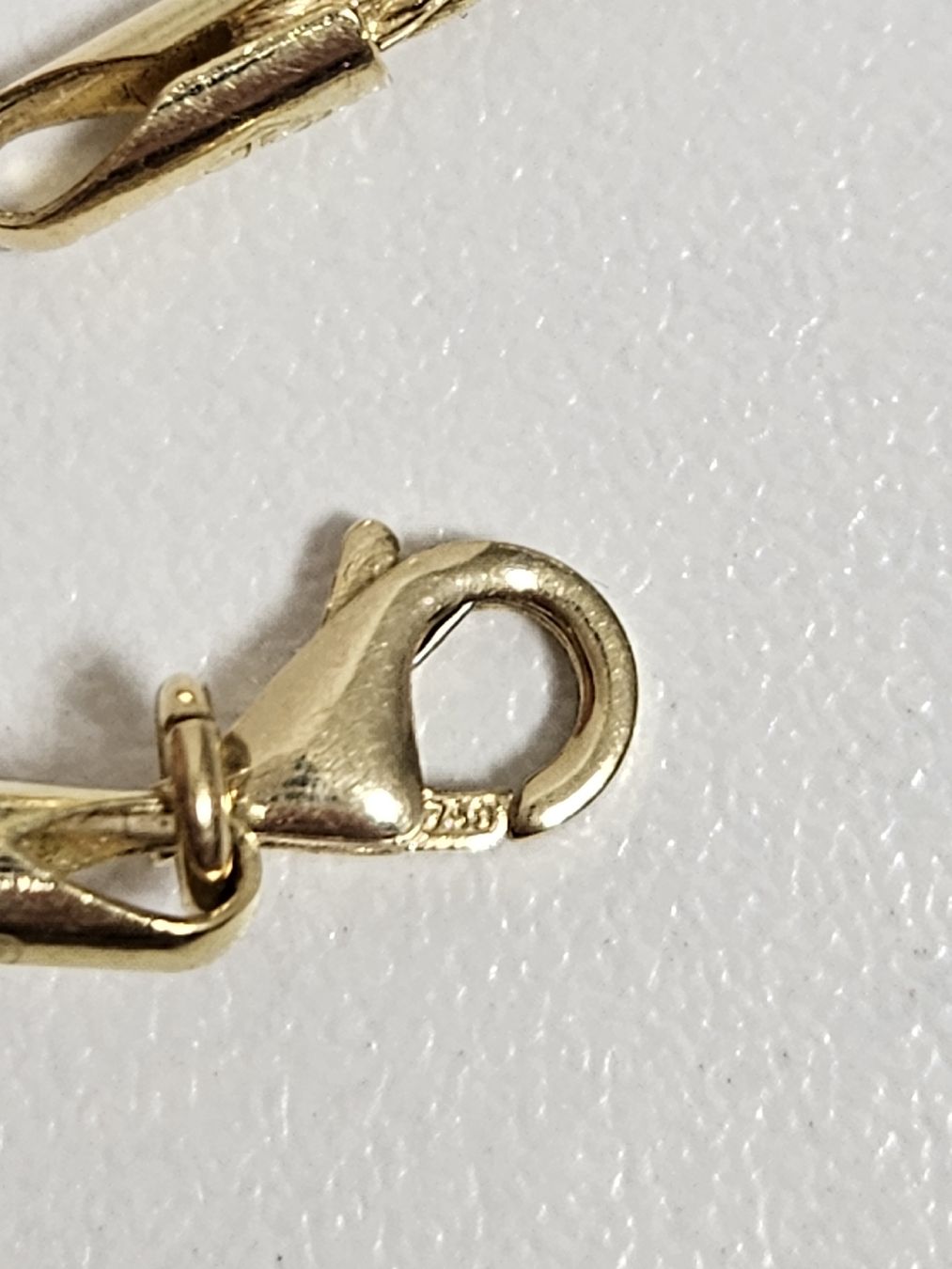 Catenine: Goldcollier 750 mit Anhänger Boulderopal – Usato da Schlieren venduto da Bestleo 5