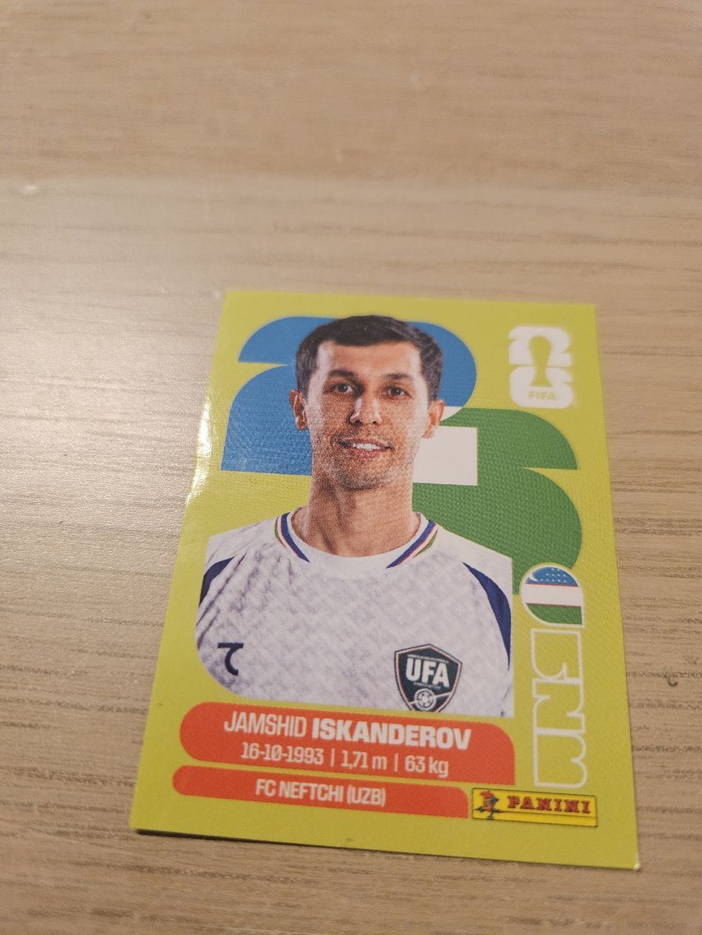 Panini Carte collezionabili: Panini WM 2026 UZB 12 – Nuovo (secondo la descrizione) da Genève venduto da jerdinho1209