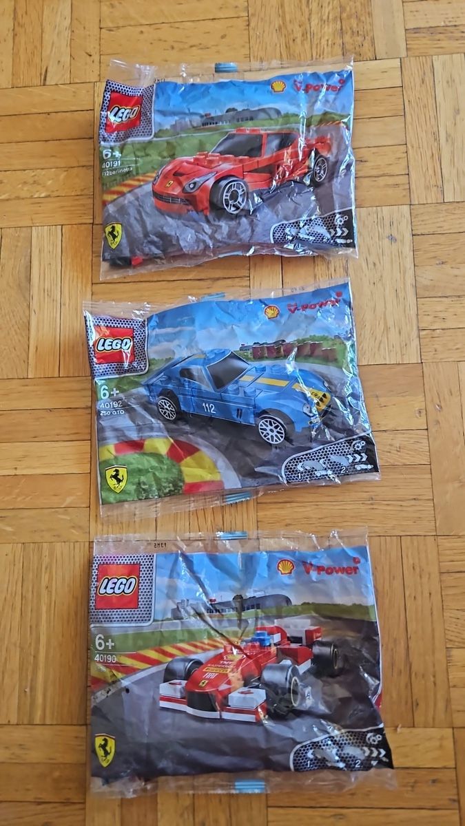 Lego Baukästen: Lego Ferrari 40190+40191+40192 – Neu und originalverpackt aus confignon von chachou79