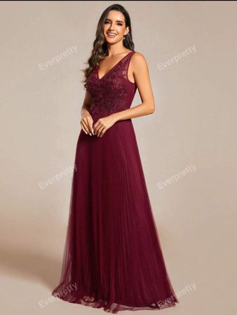 Abendkleid L bordeaux
