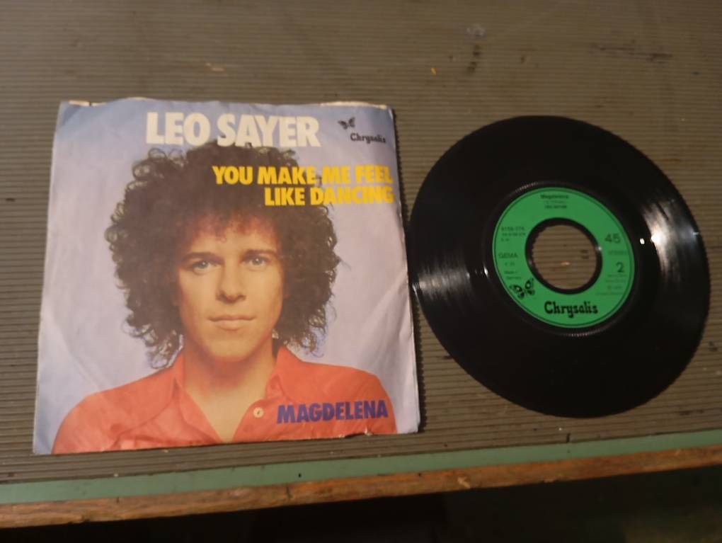 Dischi in vinile: Leo Sayer - You Make Me Feel Like Dancing Single Vinyl – Usato da Basel venduto da Petergunn 1