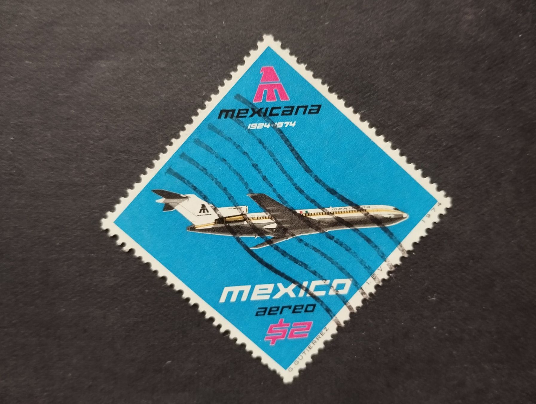 Alle Briefmarken: Mexiko - Flugzeug – Gebraucht aus Villars-sur-Glâne von MiguelDelgado