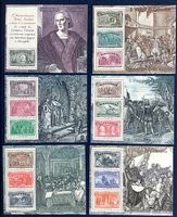 1992 Italien 500 J.der Entdeckung von America Blocks 9-14 **