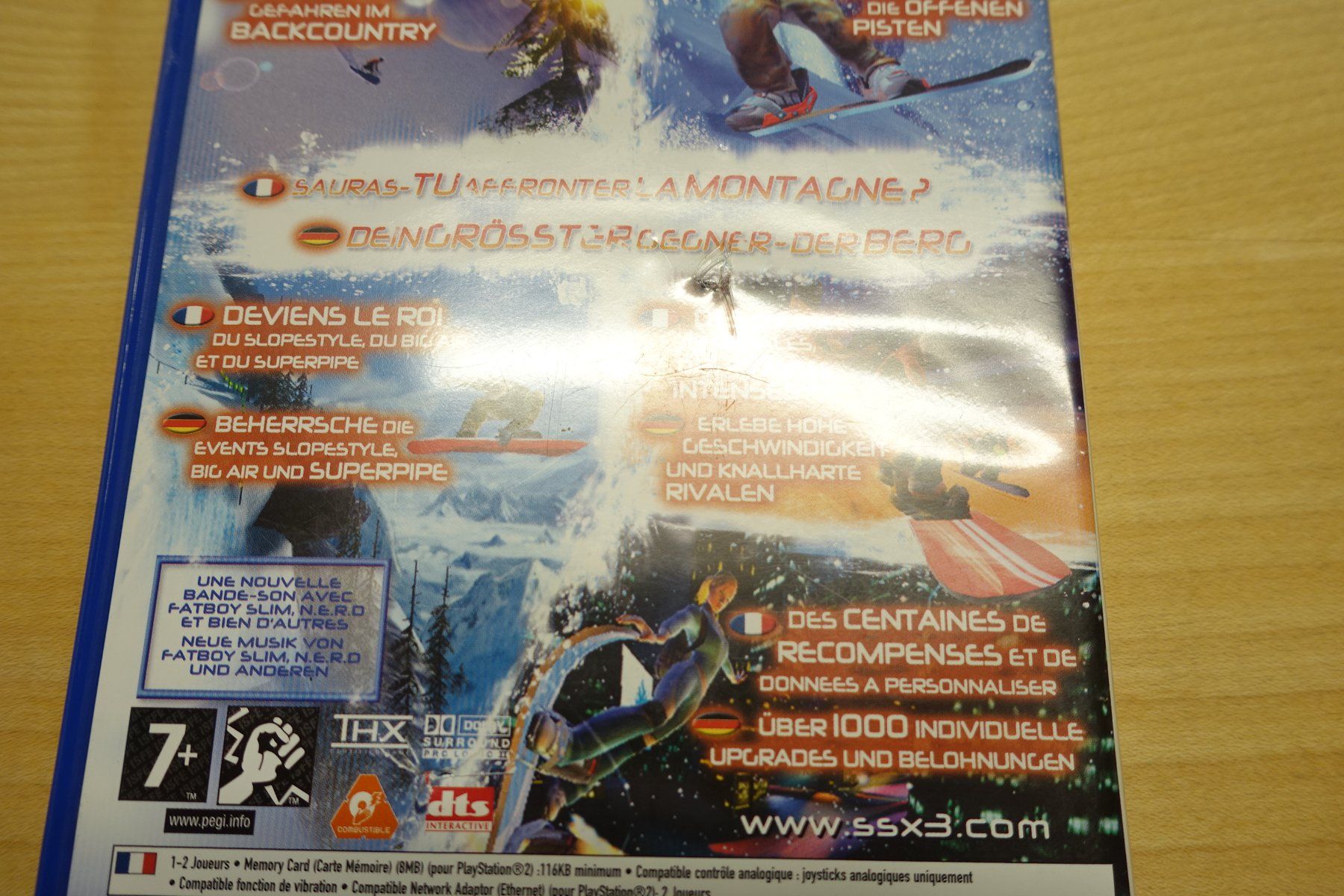 Sony Giochi: SSX 3 nur OVP – Difettoso da Steinach venduto da Gamecet 3