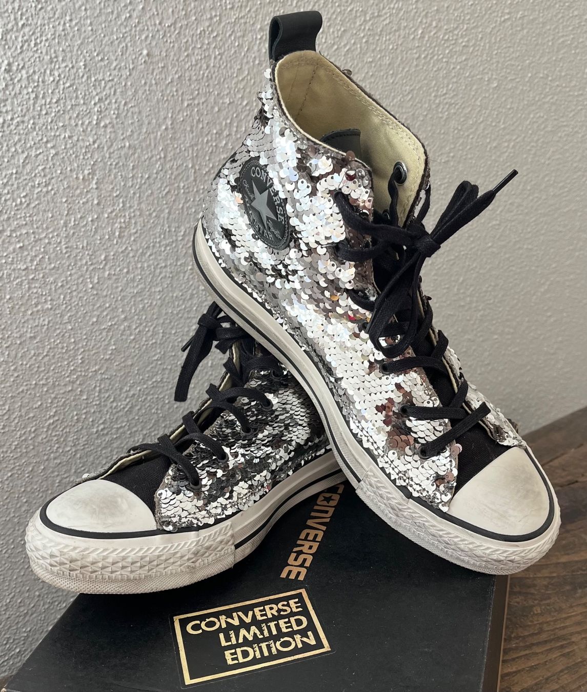 Converse Scarpe da uomo: Converse pailettes limited edition n.39 – Nuovo e nell'imballaggio originale da Breganzona venduto da mas_tv72 1