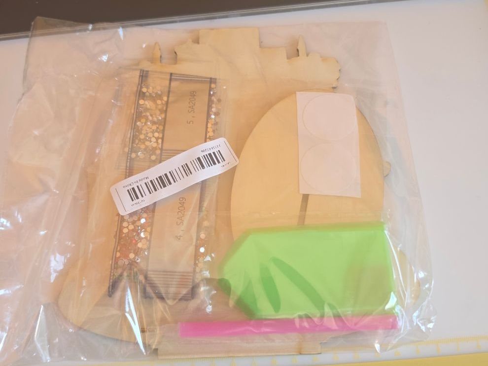 Kit bricolage: DIAMOND PAINTING WEIHNACHTSMANN – Nuovo e nell'imballaggio originale da Dintikon venduto da bonita099 1