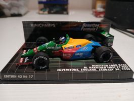 Minichamps 1:43 Benetton B188 First F1 Test 1990 (Hakkinen)