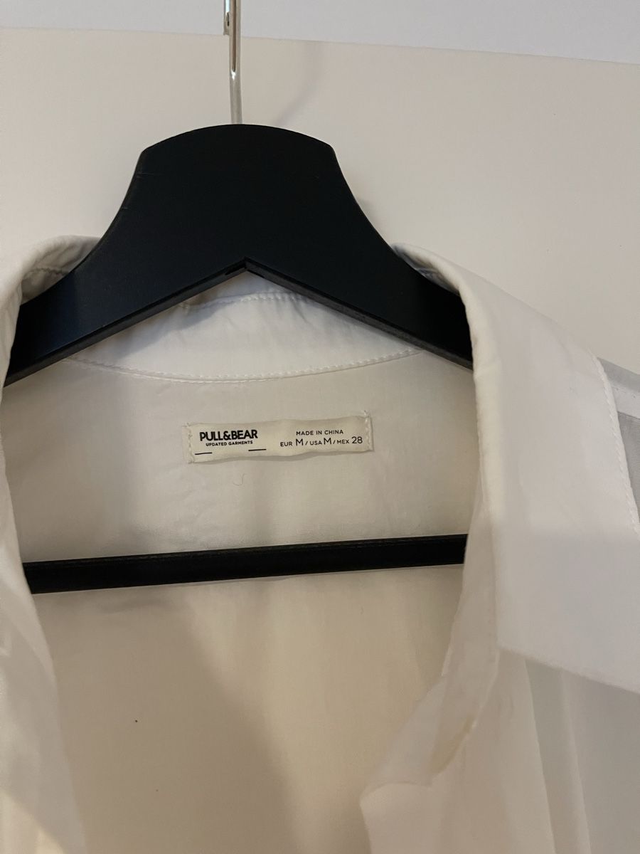 Pull&Bear Camicette: Pull&Bear Bluse Weiss – Usato da Adliswil venduto da fabienne1234567 3