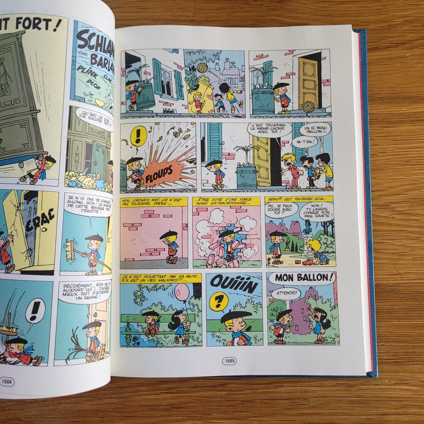 Fumetti: BD Cotée Benoît Brisefer (Rombaldi) 9. Intégrale Peyo – Usato da Biel/Bienne venduto da Destockweb 3