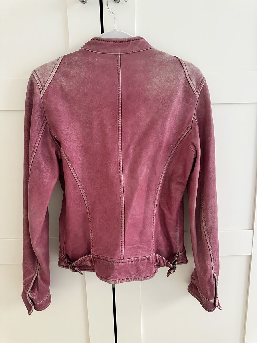 Giacche: Echt Lederjacke Damen Marc Aurel Bikerjacke – Usato da Zürich venduto da tmarina 3