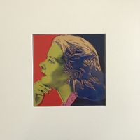 Andy Warhol " Ingrid Bergman – Herself "   KUNSTDRUCK
