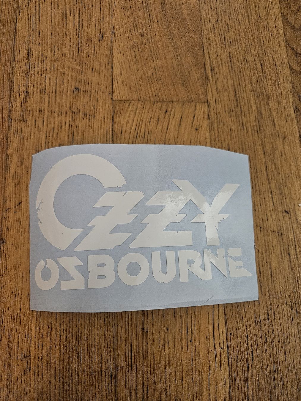 Sticker: Ozzy Osbourne Aufkleber in weiss – Nuovo (secondo la descrizione) da Regensdorf venduto da Mischa88