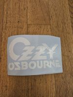 Ozzy Osbourne Aufkleber in weiss