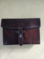 Vintage Ledertasche, Sanitätstasche, Schweizer Armee