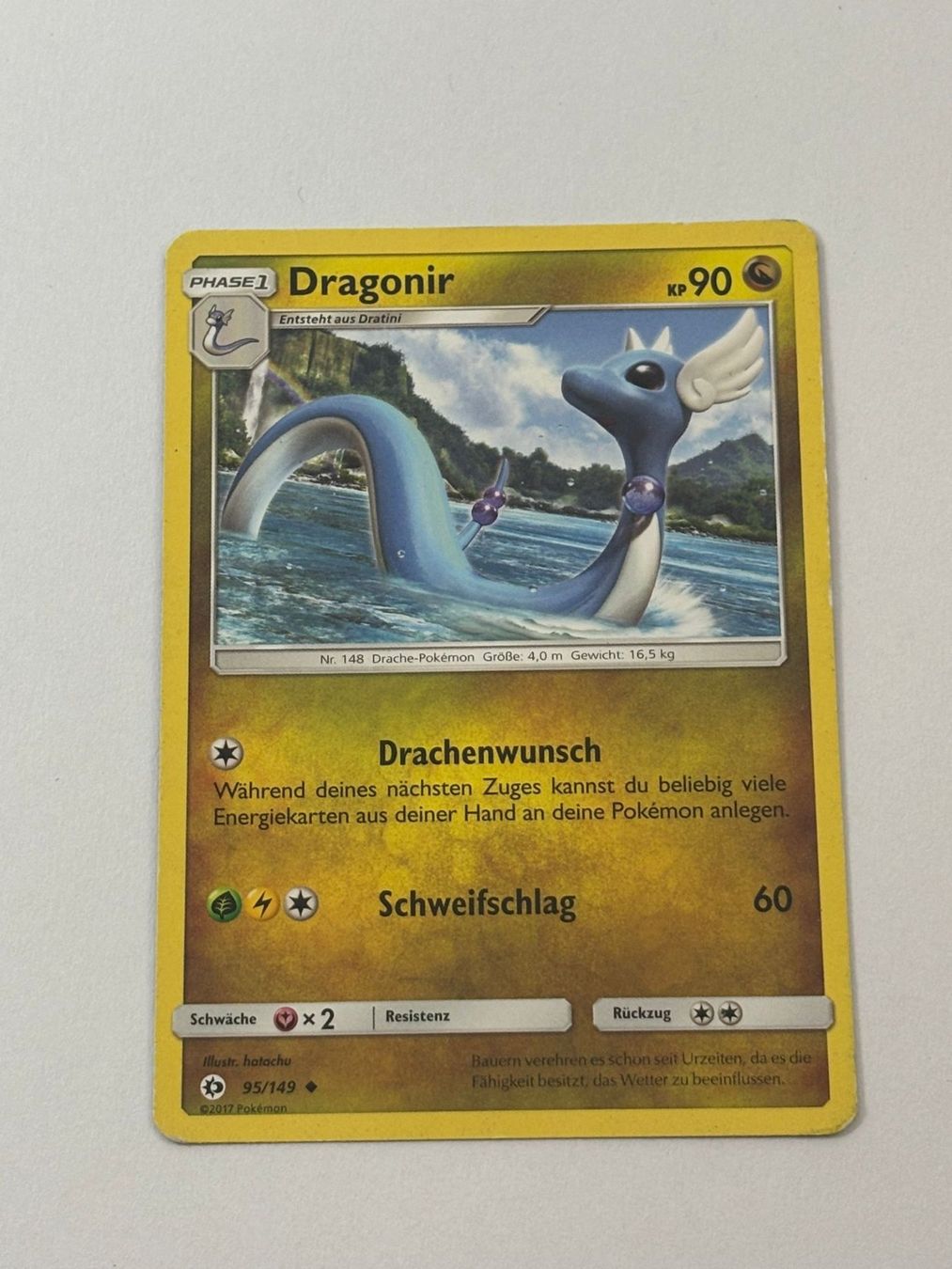 Pokémon Carte collezionabili: Pokemon-Karte Dragonir 95/149 – Usato da Herisau venduto da Seyashop1
