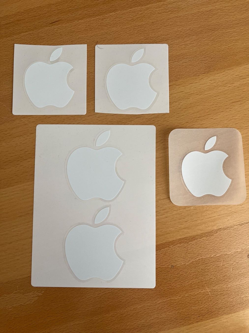 Sticker: 5 Apple Aufkleber – Usato da Zürich venduto da Hackl