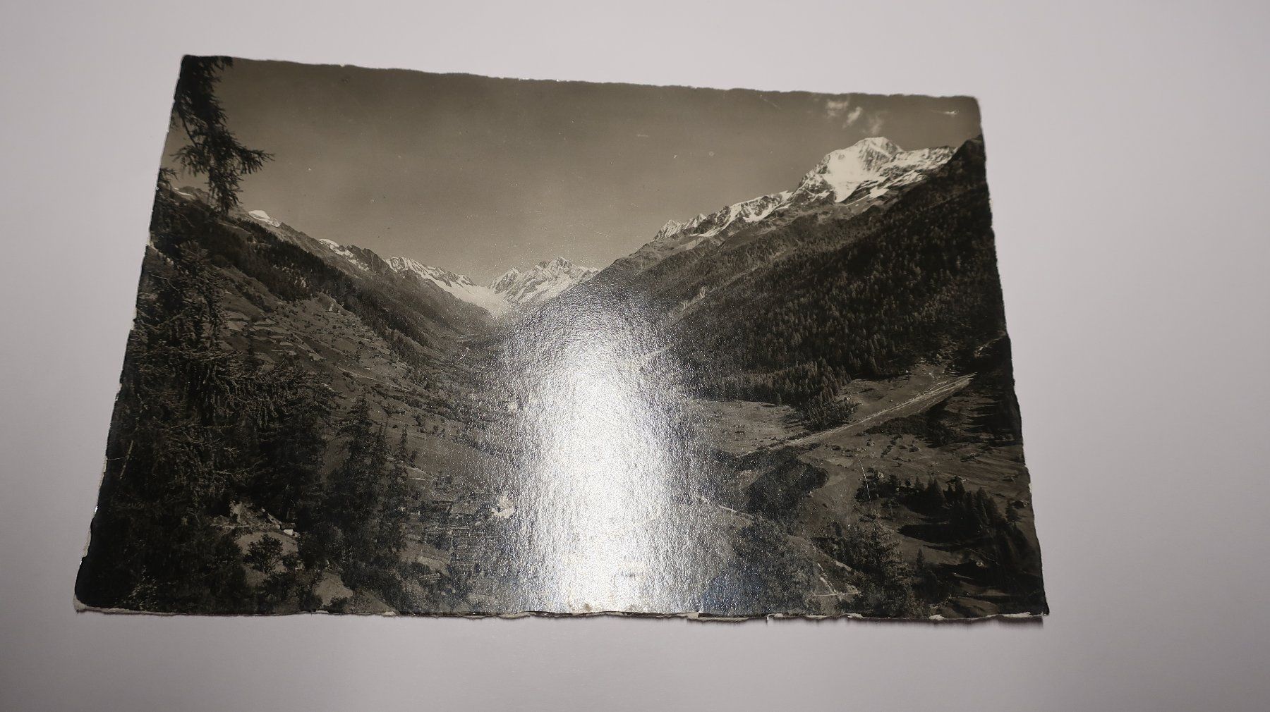 Cartoline postali: Lötschental   Lötschenlücke - Birtschhorn  1946 – Usato da Cormoret venduto da Pascalll2001 1