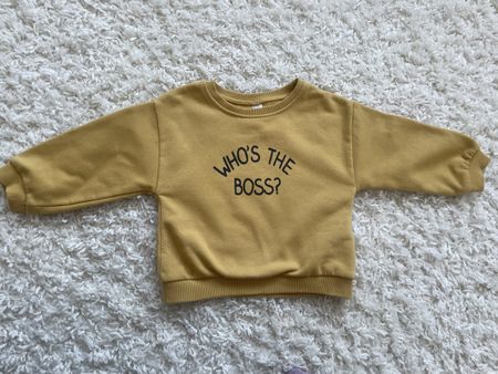 Sweatshirt Orchestra jaune taille 23 mois 86 cm