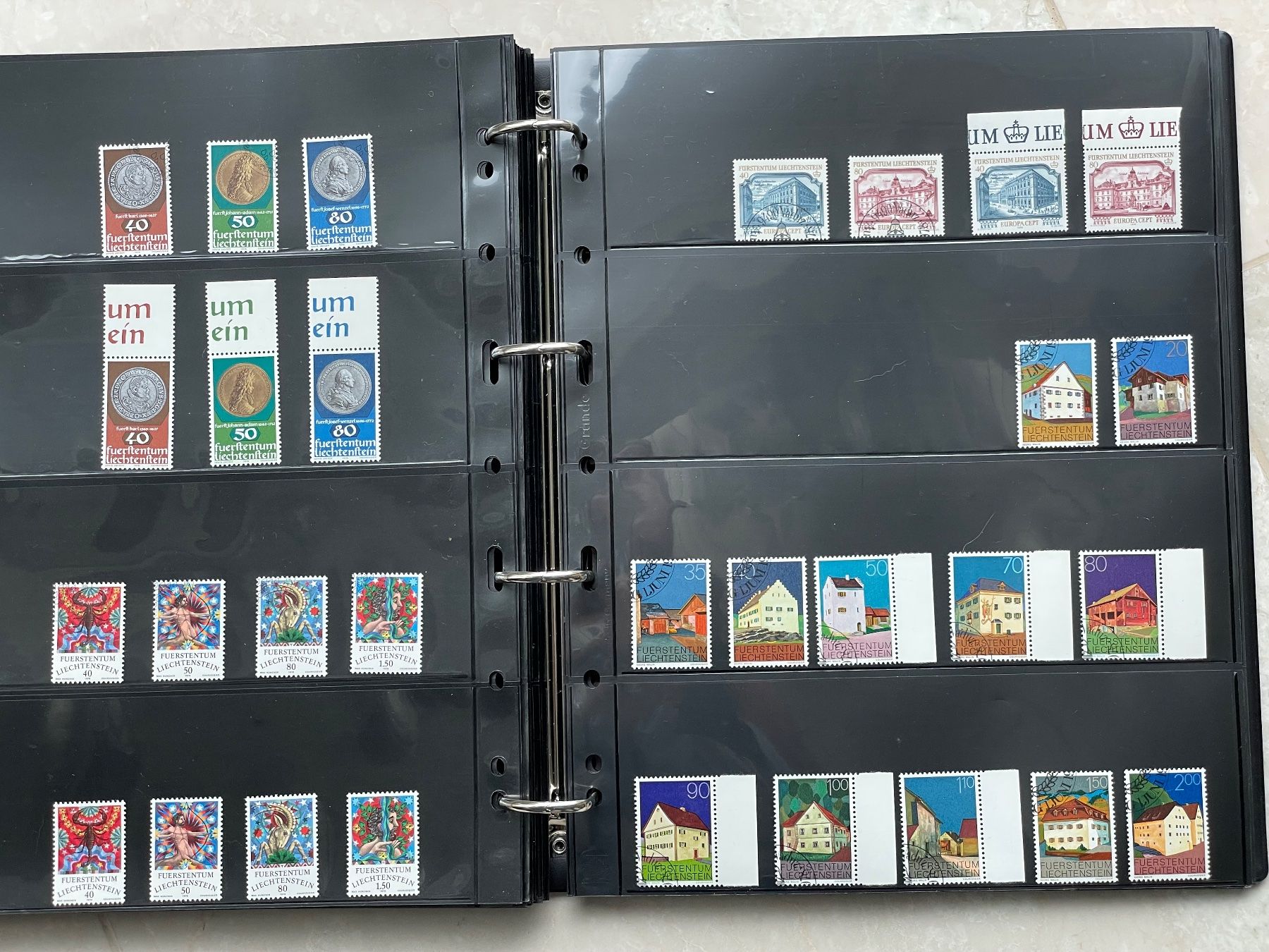 Tutti i francobolli: Briefmarken Liechtenstein – Nuovo (secondo la descrizione) da Dübendorf venduto da akyildiza 2