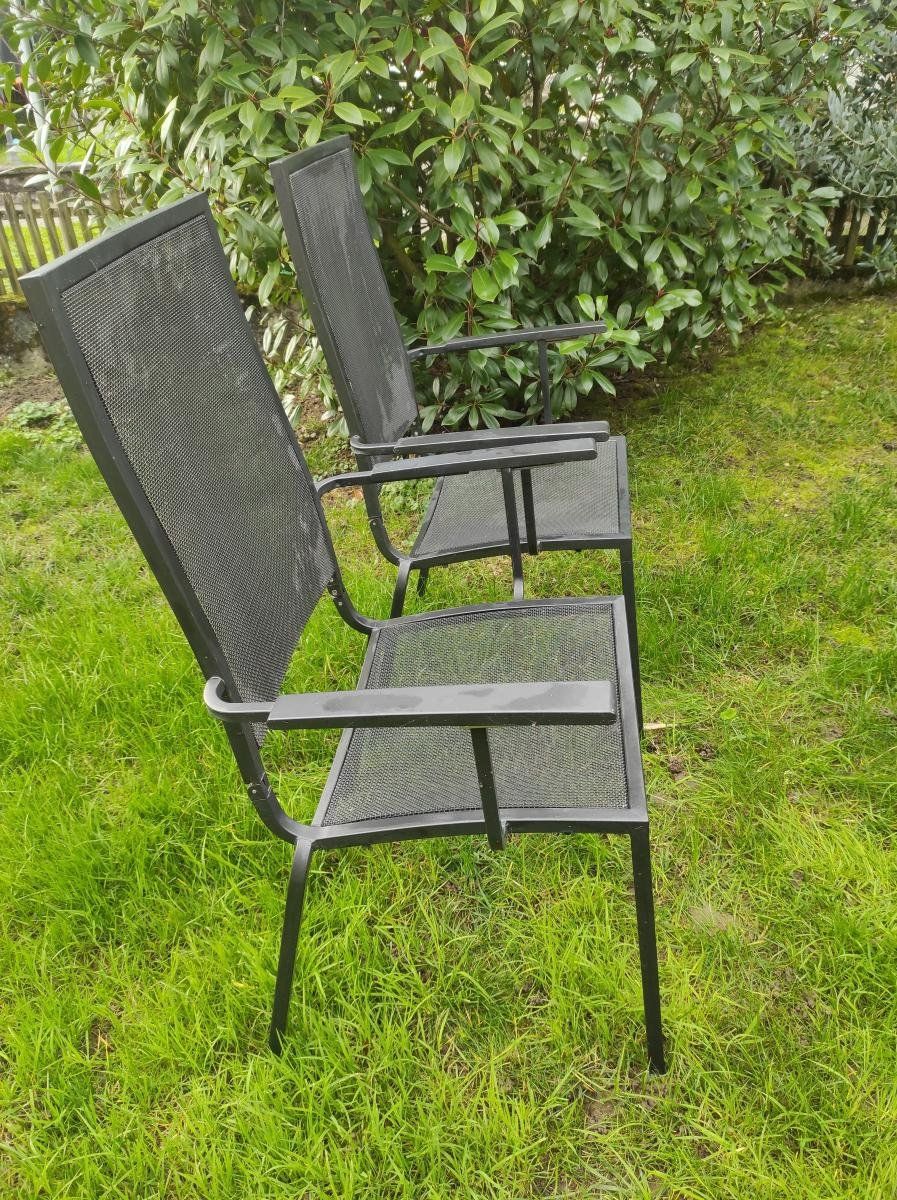 Sedie: 2 Gartenstühle, stapelbar – Usato da Niedergösgen venduto da cydonea 1
