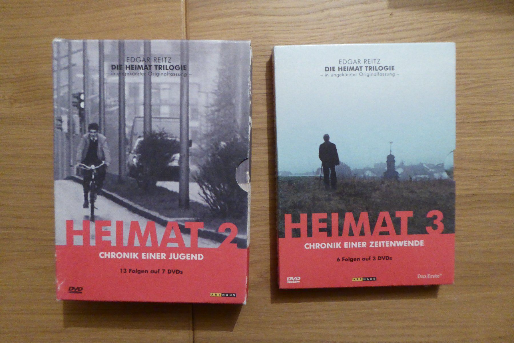Tutti i DVDs: DVD Heimat 2 und 3 Edgar Reitz – Usato da Allschwil venduto da Summelsarium