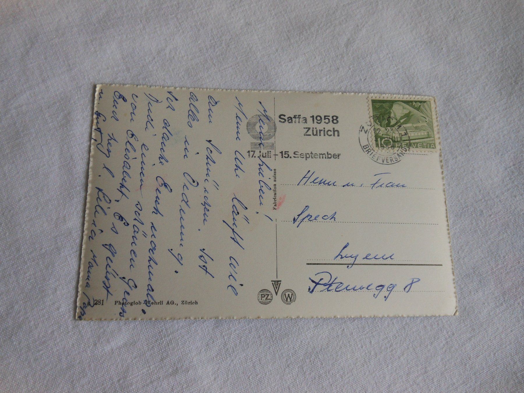 Cartes postales: Ansichtskarte – D'occasion à Stäfa par Espressa 1