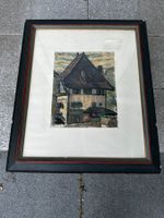Sehr schönes Bild (Druck) "Haus/Schloss", NR. 5