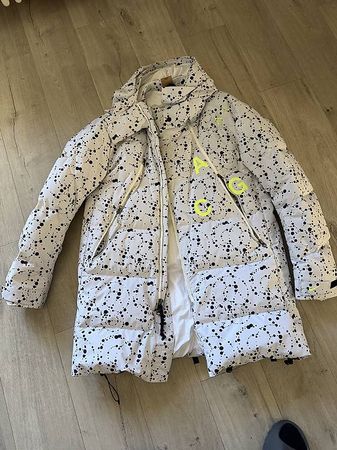 NikeLab ACG Down-Fill Parka White/Black Volt