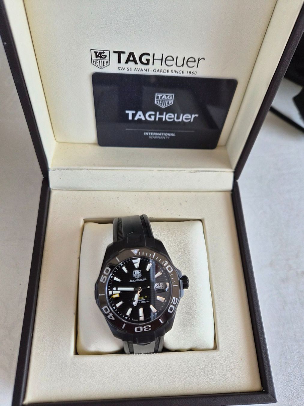 Tag Heuer Uhren: TAG HEUER AQUARACER Automatic, 41 mm – Gebraucht aus Chabrey von Horology 4
