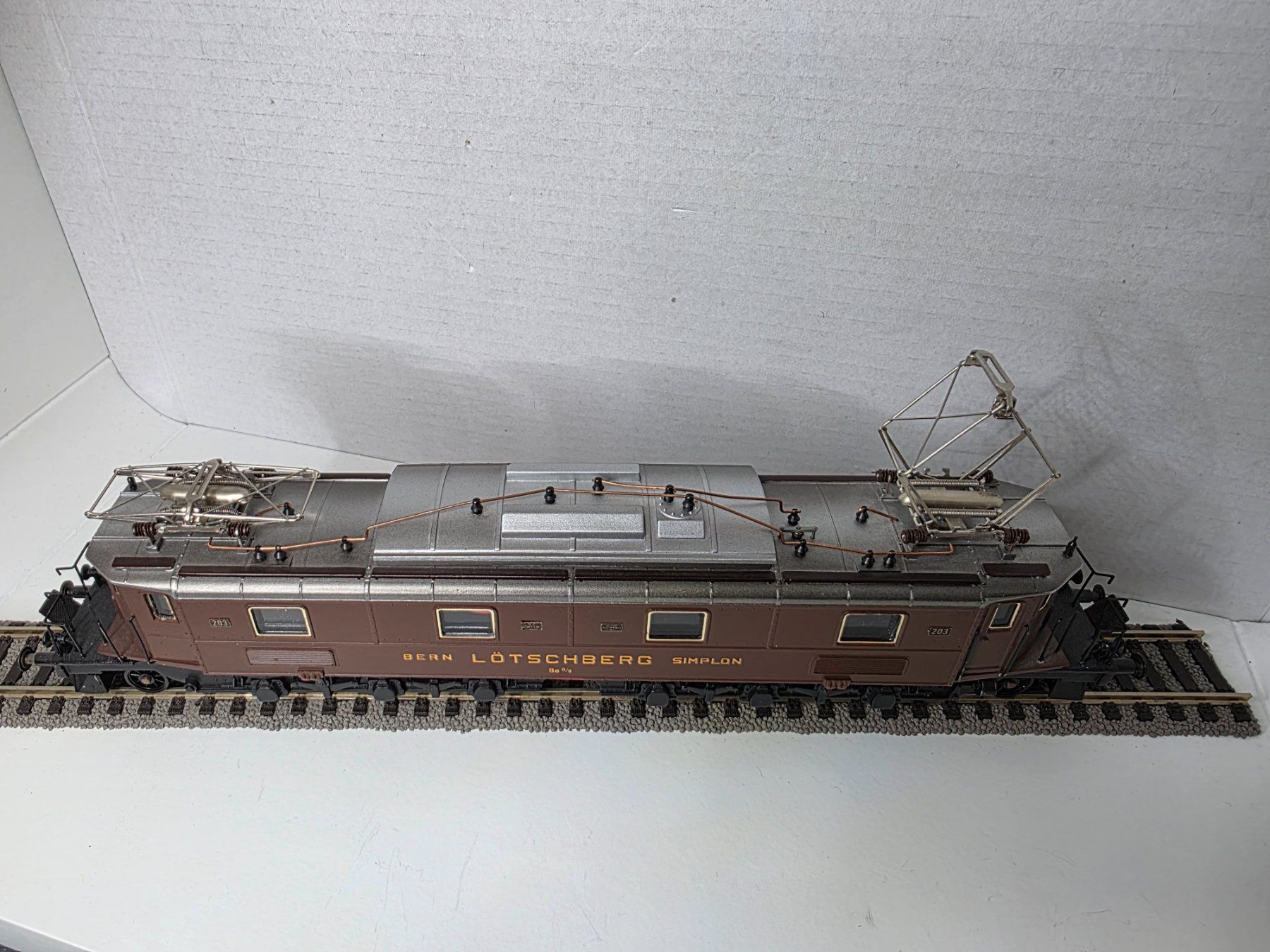 Roxy Modelleisenbahnen: ROXY BLS Be 6/8 No 203 Breda Analog AC – Gebraucht aus Schwarzenburg von hebusch54 2