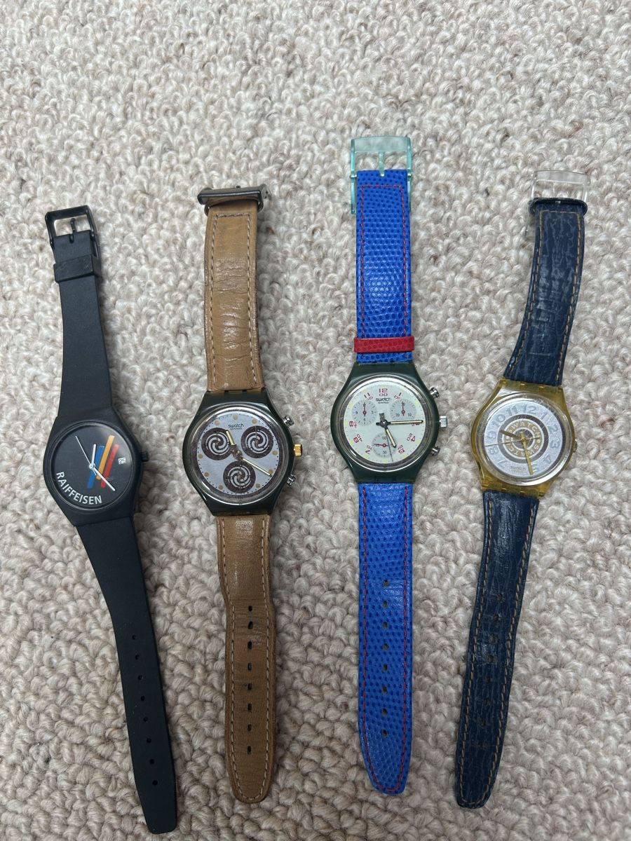 Swatch Orologi: 9 alte Swatch-Uhren – Usato da Möhlin venduto da minicabrio 1