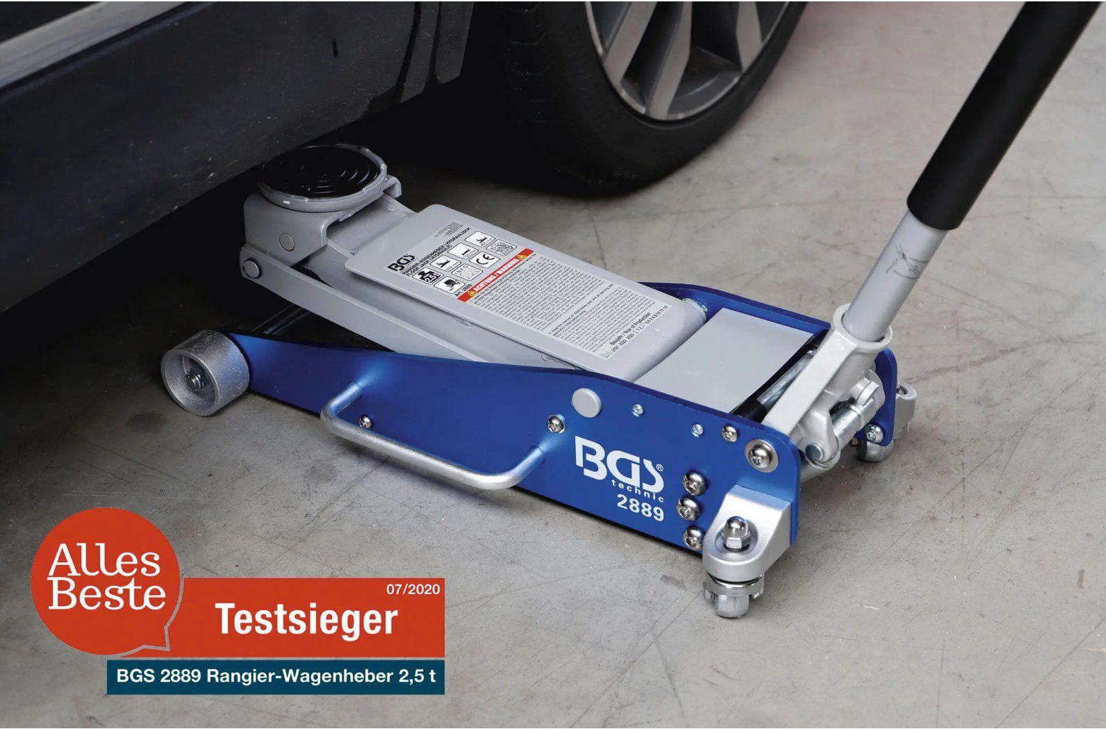 Hebebühne & Wagenheber: Wagenheber 2,5 t von BGS – Neu und originalverpackt aus Koppigen von Bracher_Mail-House