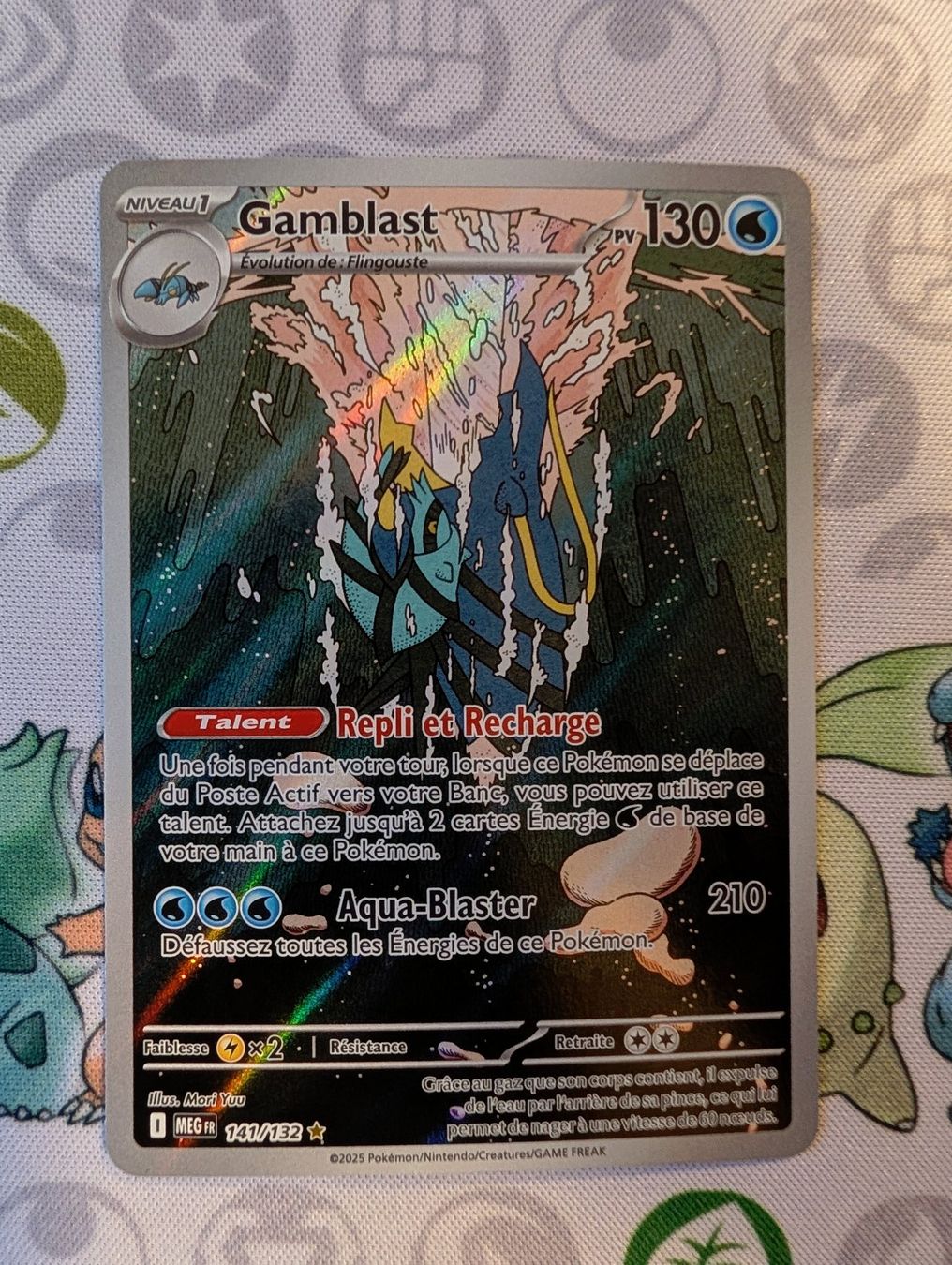 Pokémon Carte collezionabili: Carte Pokémon FR Gamblast Méga-Évolution MEG – Nuovo (secondo la descrizione) da Thônex venduto da Janadel