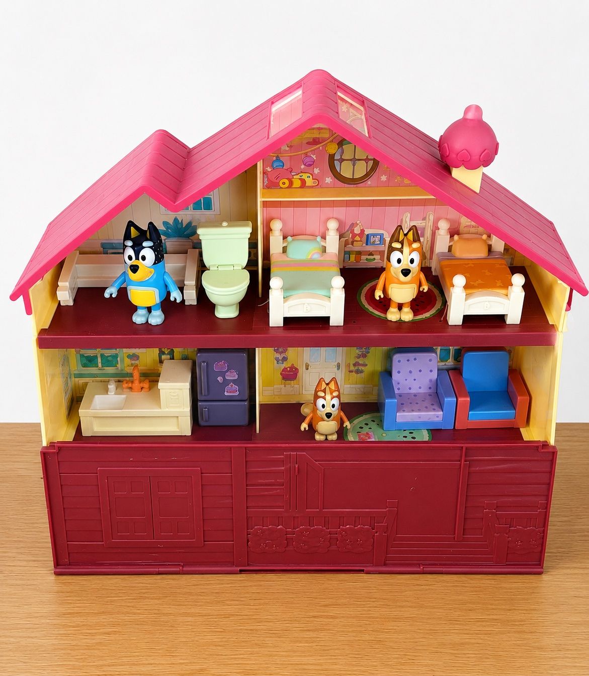 Jouets: Bluey Spielhaus mit Figuren & Möbeln – D'occasion à Basel par realdeal1960 1