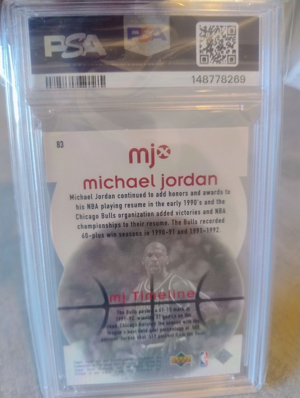 Nba Carte collezionabili: NBA Michael Jordan Timepiece Bronze PSA 6 – Nuovo (secondo la descrizione) da Martigny venduto da jul_7s5x 1