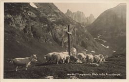 Auf furglenalp blick indie Kreuzberge