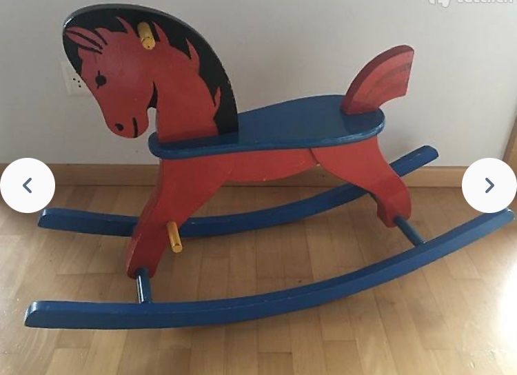 Altre altalene da giardino: Original Schaukelpferd aus den 70er – Usato da Bennau venduto da Fury3 2