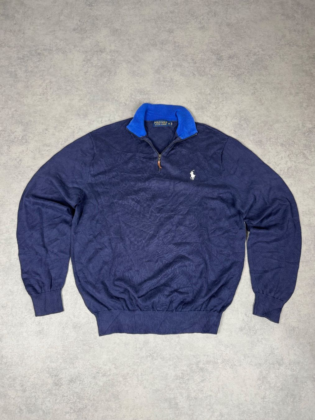Ralph Lauren Maglioni & Felpe: Ralph Lauren Quarter-Zip Pullover - Grösse: M | Vintage – Usato da Fraubrunnen venduto da simon_28839