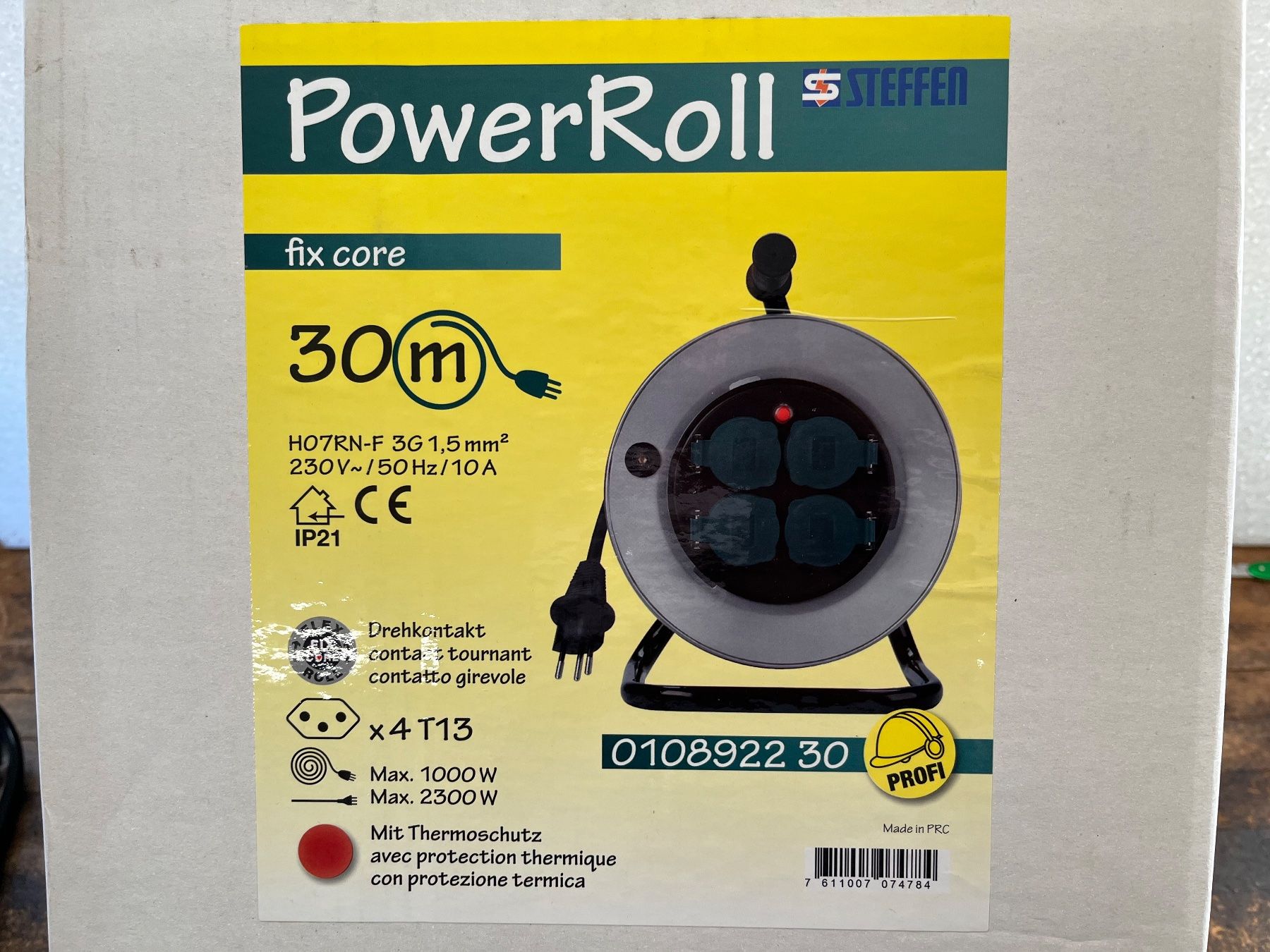 Cavi: Metallkabelrolle 30m – Nuovo e nell'imballaggio originale da Küblis venduto da hypofacto