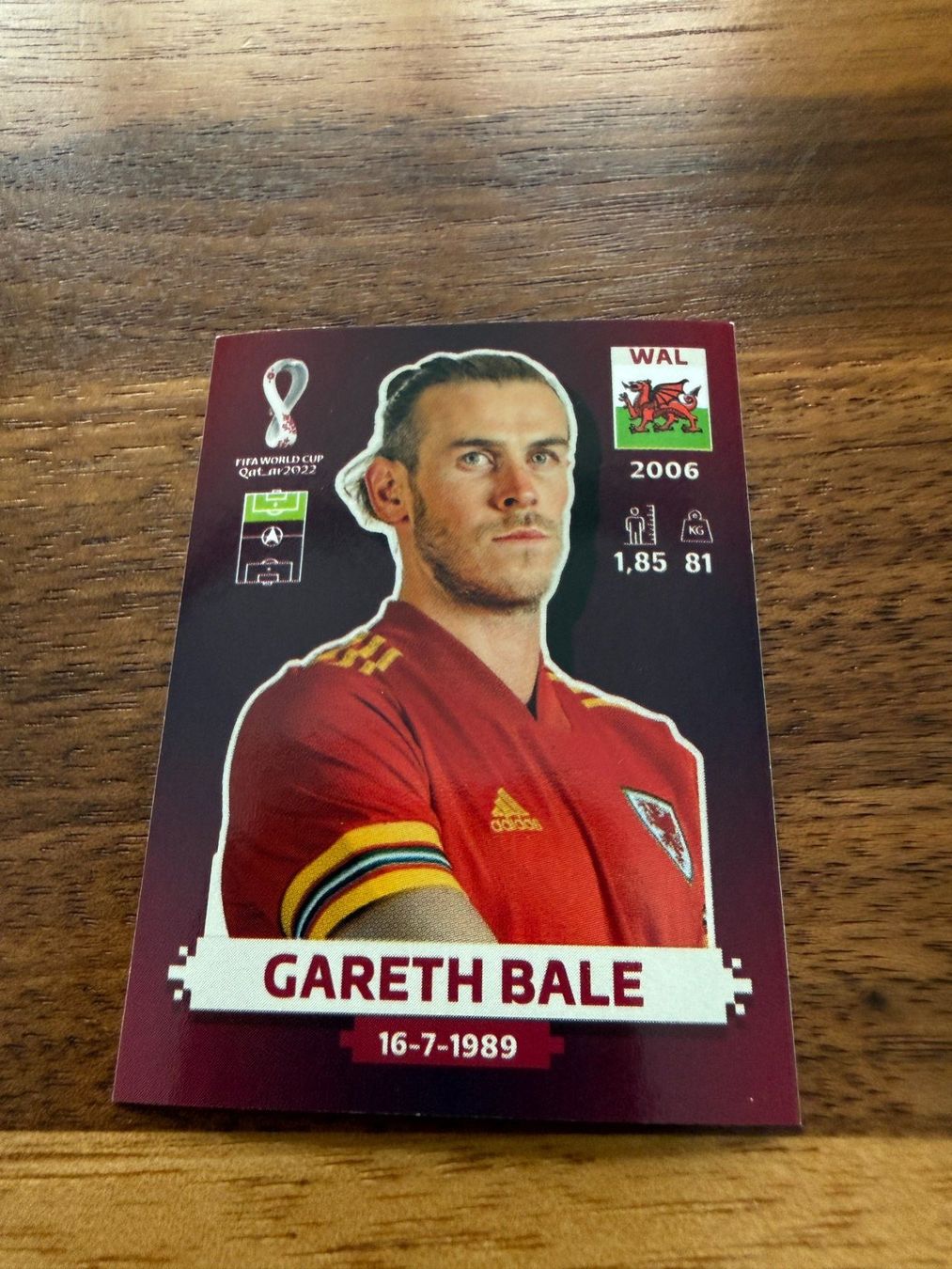 Panini Sammelbilder & Trading cards: Panini WM Qatar 2022 - WAL17 Gareth Bale – Gebraucht aus Lyss von Louuurs