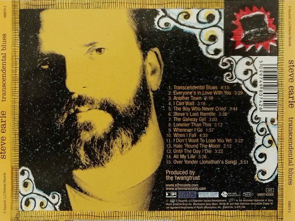 CD: CD Steve Earle - Transcendental blues (2000) – Usato da Möriken AG venduto da mineralia 1
