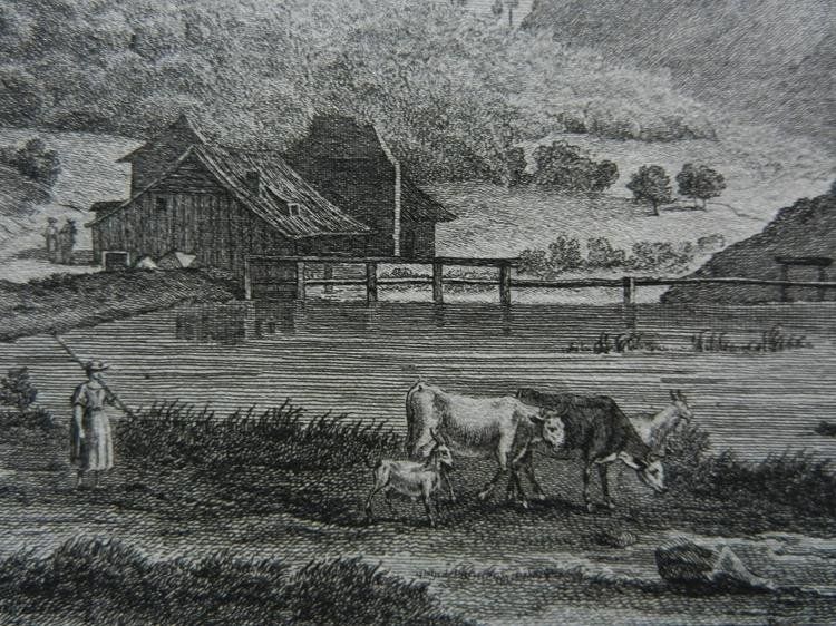 Incisioni: Vue du Martinet Courrendlin – Usato da Risch venduto da Rischli15 9