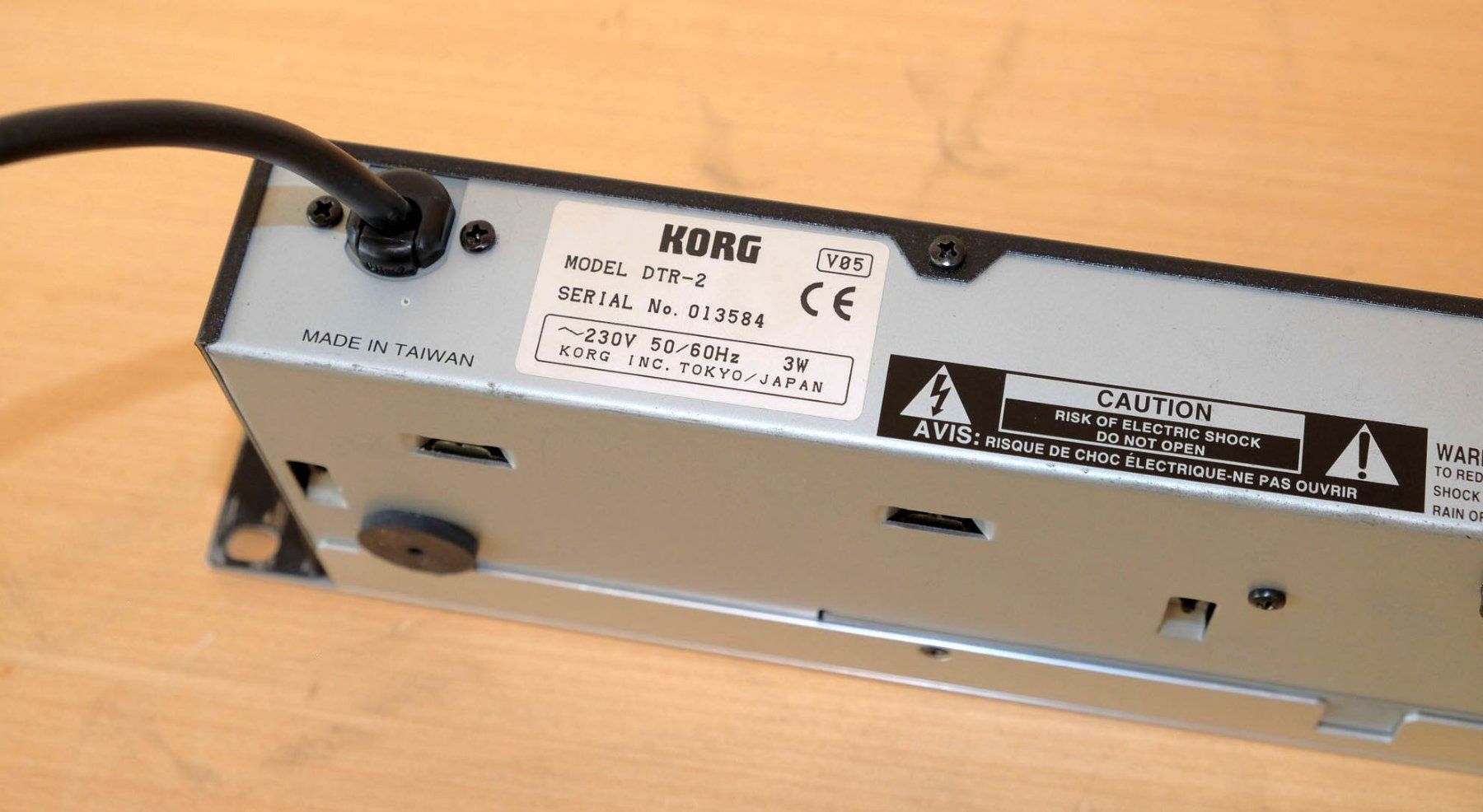 Strumenti musicali: Korg DTR-2 19 Rack Tuner - gute Funktion – Usato da Basel venduto da Bertob 5