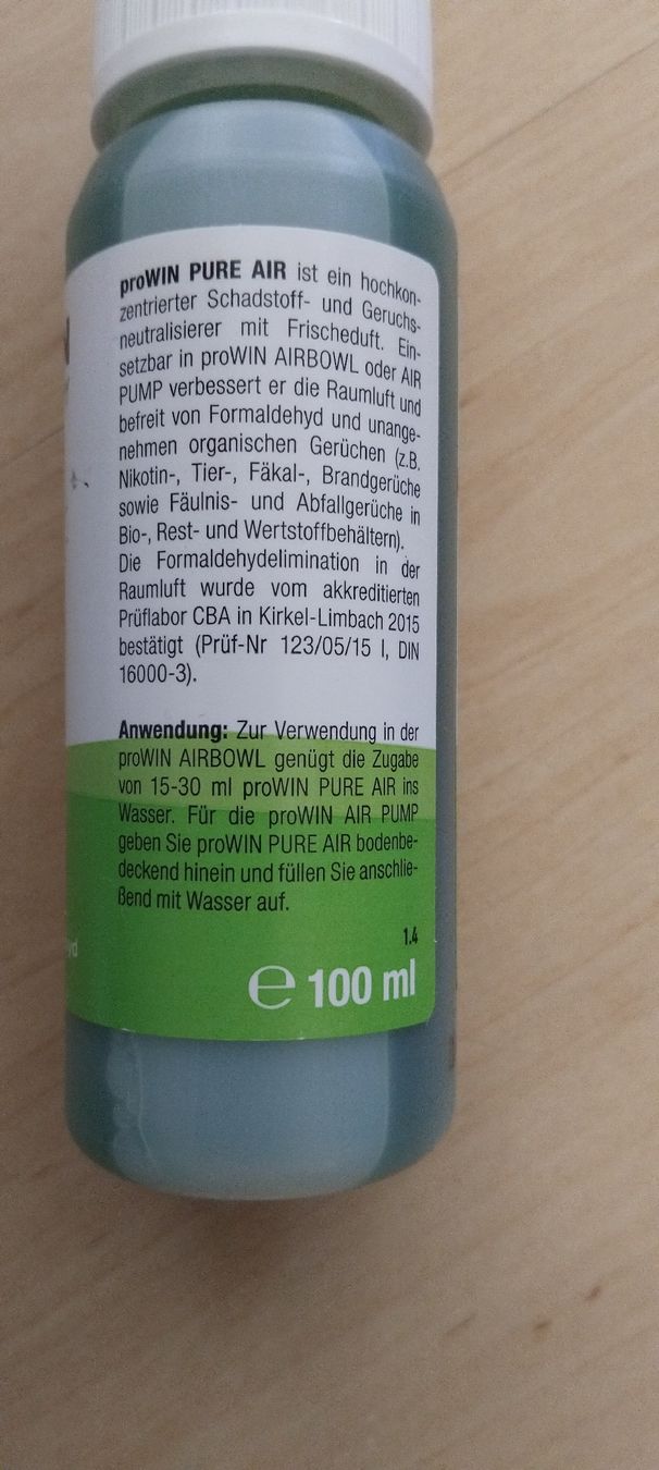 Prowin Purificatori d'aria: proWIN pure air raumduft – Nuovo e nell'imballaggio originale da Betschwanden venduto da mel_yrp5 1